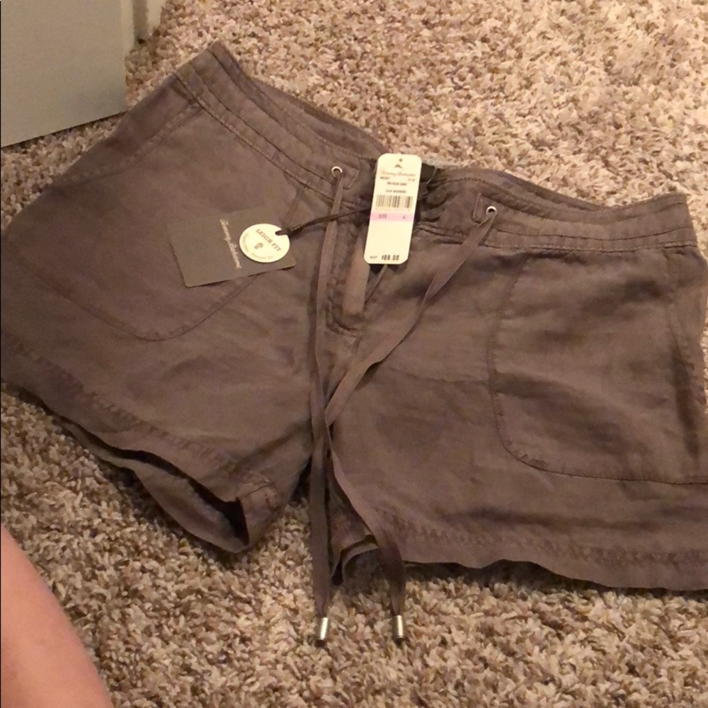Linen shorts